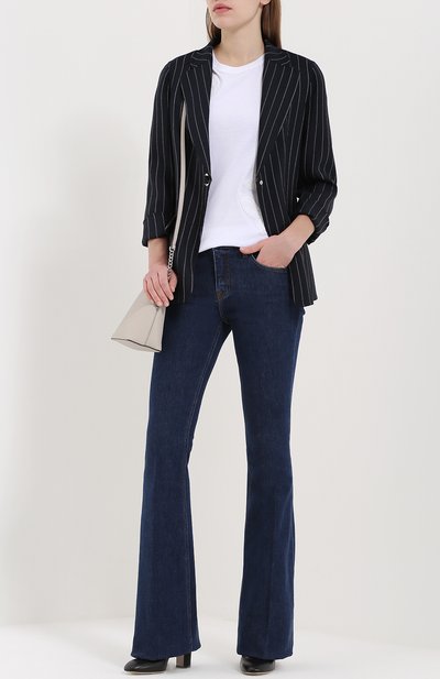 Расклешенные джинсы со стрелками VICTORIA, VICTORIA BECKHAM, арт. VB108 423, фото 2