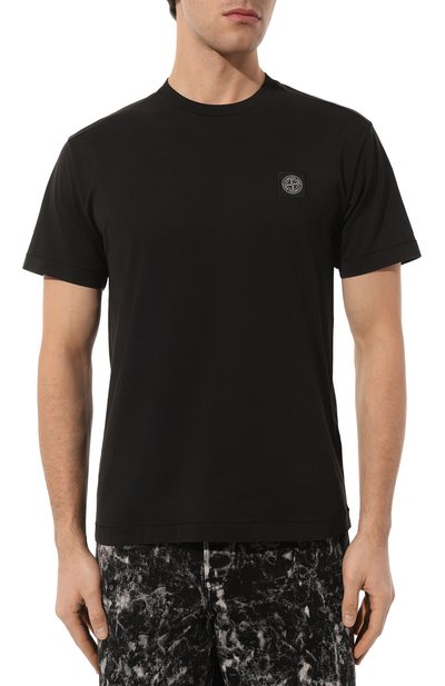 Хлопковая футболка STONE ISLAND, арт. 101524113, фото 3