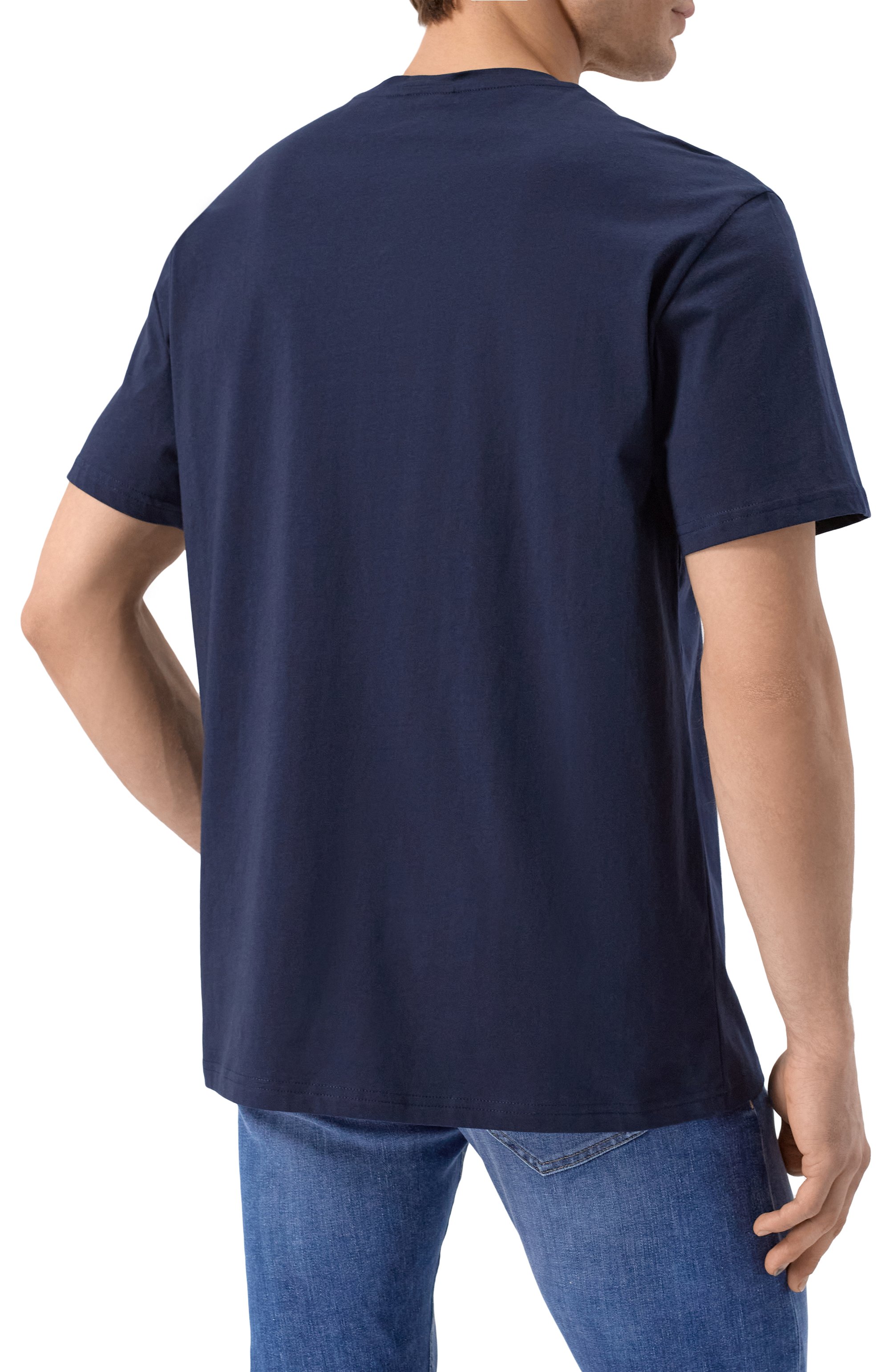 Хлопковая футболка EMPORIO ARMANI, арт. EM000574/AF12326, фото 4