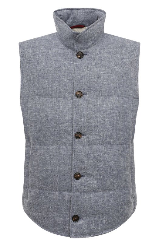 Пуховый жилет Brunello Cucinelli MD4951852 Синий MD4951852