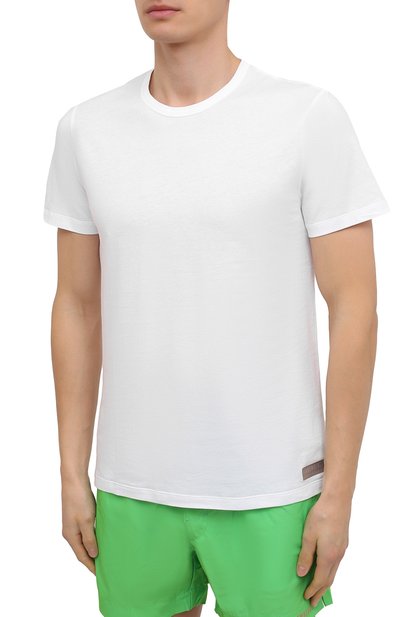 Хлопковая футболка DIRK BIKKEMBERGS, арт. VBKB04877, фото 3