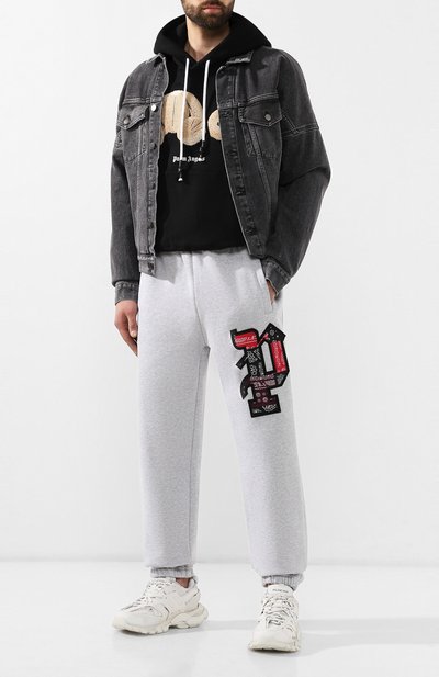 Хлопковое худи PALM ANGELS, арт. PMBB058E196260161088, фото 2