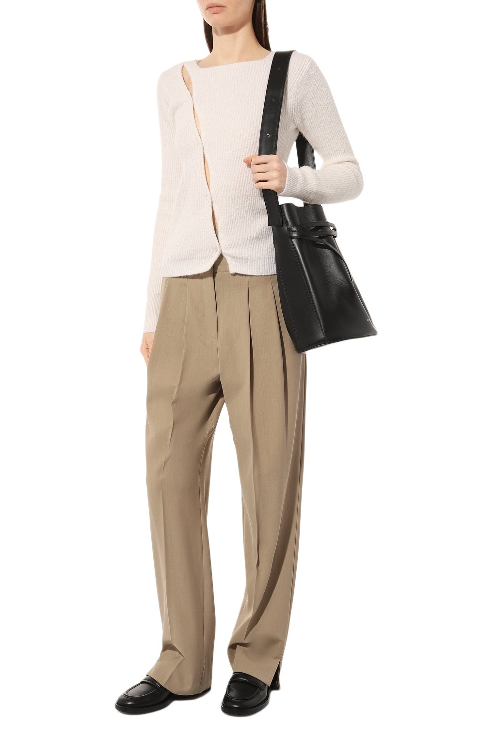 Кардиган JACQUEMUS, арт. 22H202KN002/2085OFFWHITE, фото 2