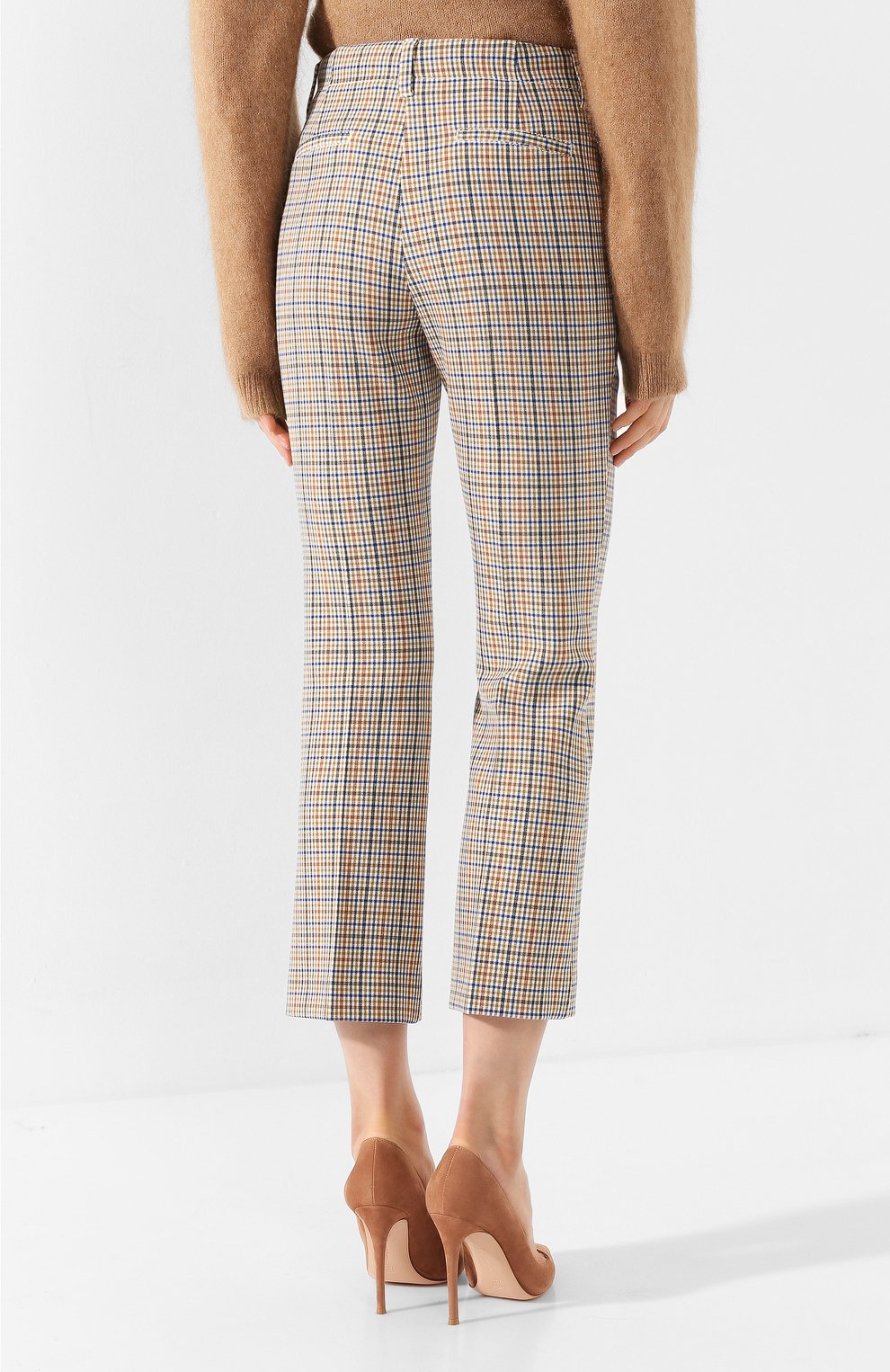 Брюки в клетку BOSS, арт. 50415108, фото 4