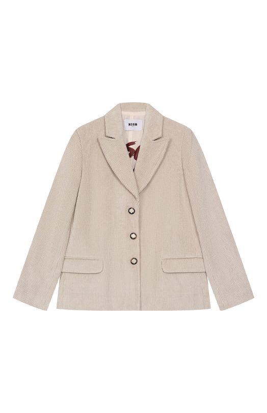 Вельветовый жакет MSGM kids