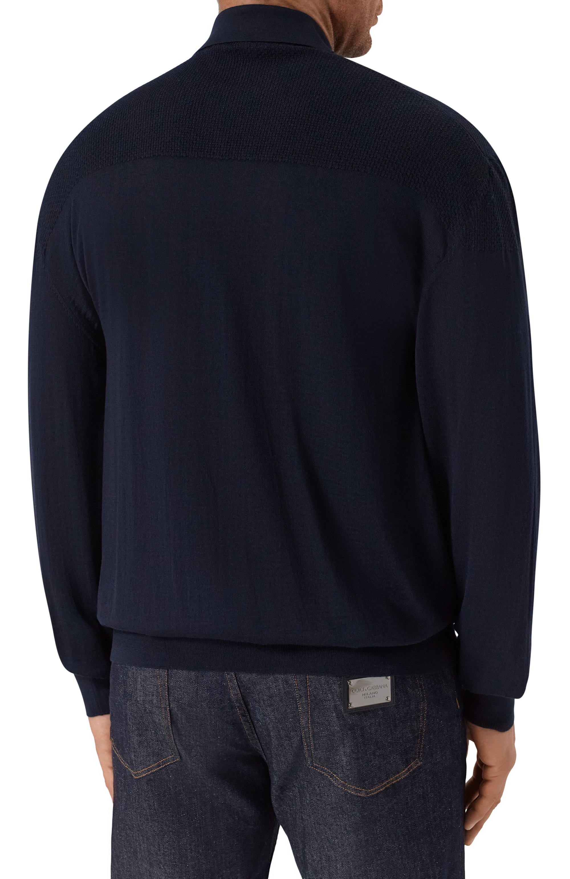 Поло из шерсти и кашемира CORTIGIANI, арт. 3AS107, фото 4