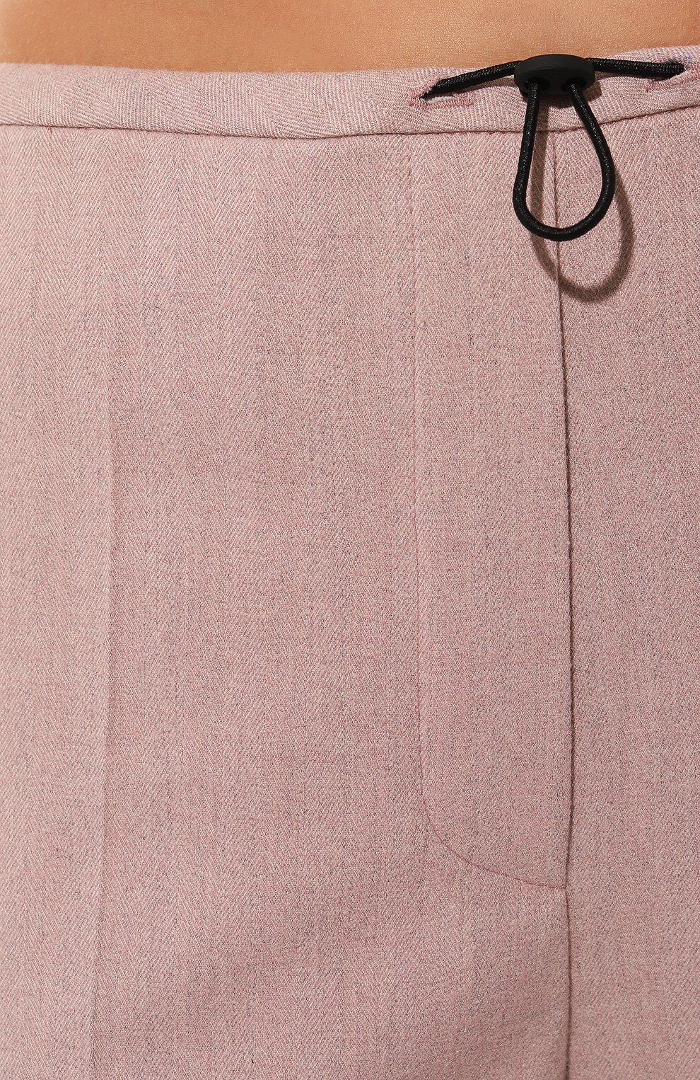 Брюки из вискозы PE светло-розового цвета по цене 15210 руб., арт. РЕFW24/25-7.1.45.6, фото 5 Брюки из вискозы PE, арт. РЕFW24/25-7.1.45.6, фото 5