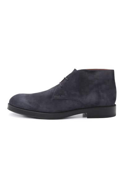 Замшевые дезерты TOD’S темно-синего цвета по цене 89950 руб., арт. XXM75L00D80/RE0, фото 3 Замшевые дезерты TOD’S, арт. XXM75L00D80/RE0, фото 3