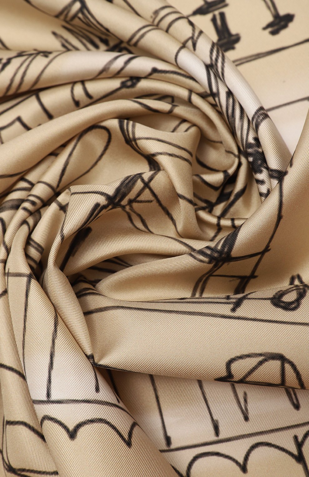 Шелковый платок KITON, арт. D53754XC5028, фото 4