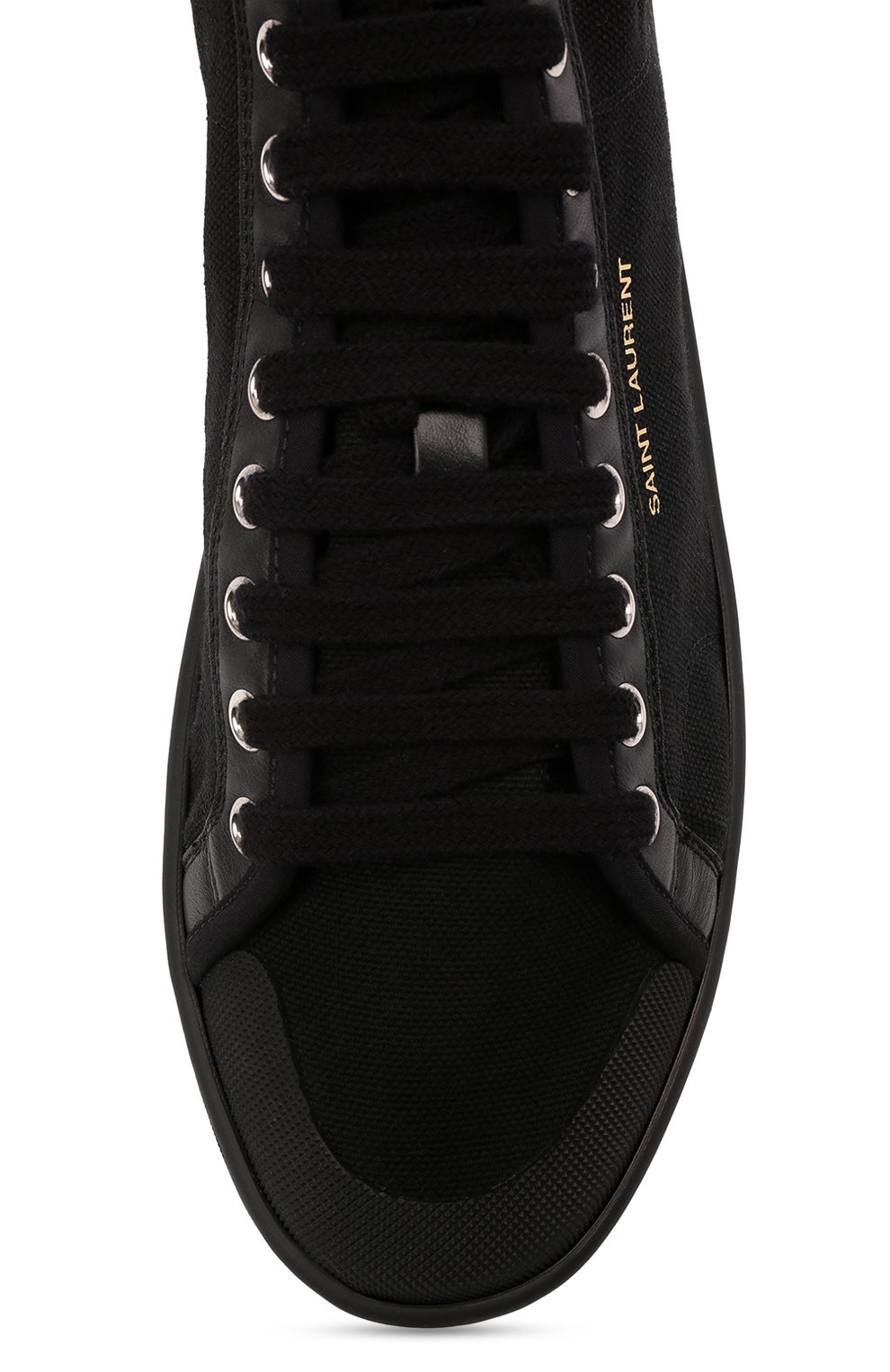 Текстильные кеды sl/39 SAINT LAURENT, арт. 669358/12N90, фото 6