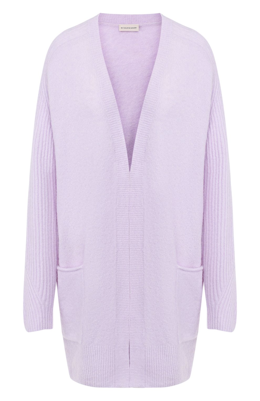 Кардиган BY MALENE BIRGER сиреневого цвета по цене 34900 руб., арт. Q67273019/URSULA, фото 1 Кардиган BY MALENE BIRGER, арт. Q67273019/URSULA, фото 1