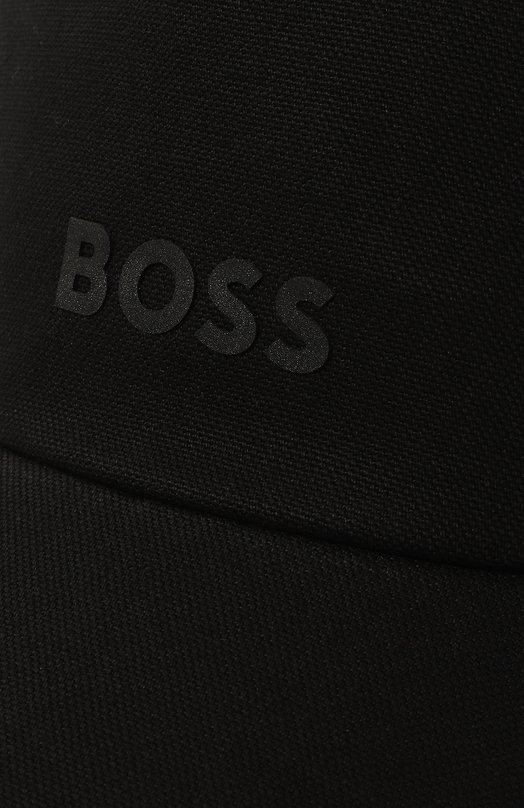 Хлопковая бейсболка BOSS Orange Чёрный, фото 4