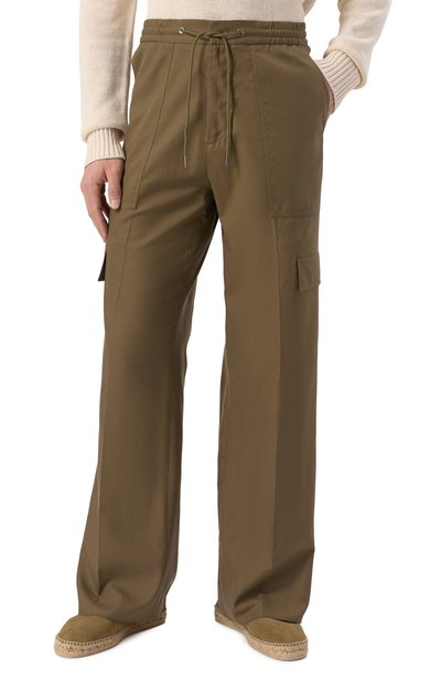 Брюки-карго из хлопка и шелка MVST, арт. 25E/X1P/0/B031/0207, фото 3