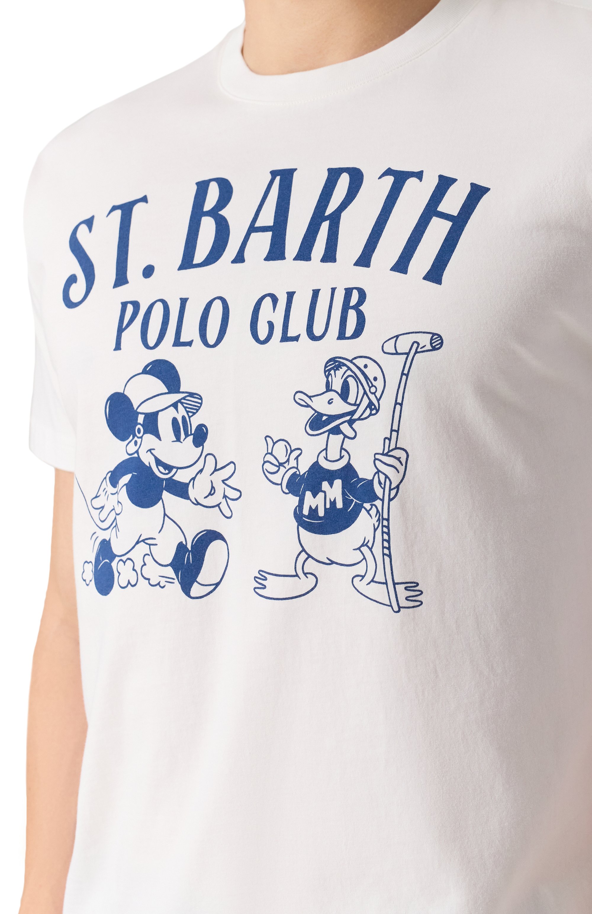 Хлопковая футболка MC2 SAINT BARTH, арт. STBM TSHIRT MAN/02612H, фото 5