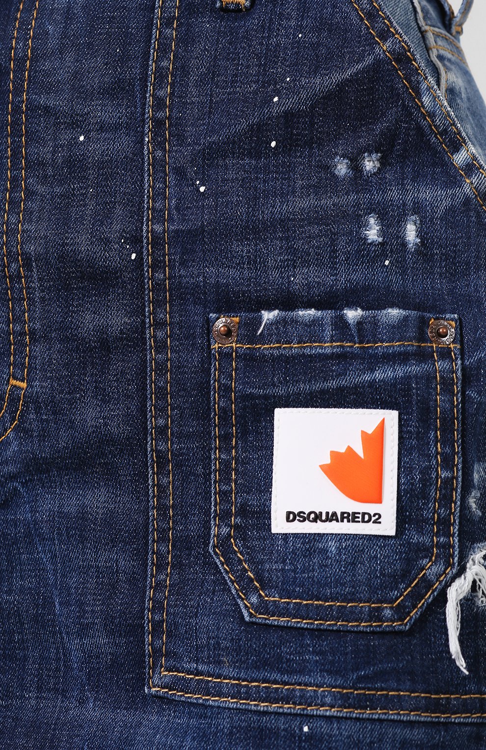 Джинсовая юбка DSQUARED2, арт. S75MA0660/S30342, фото 5
