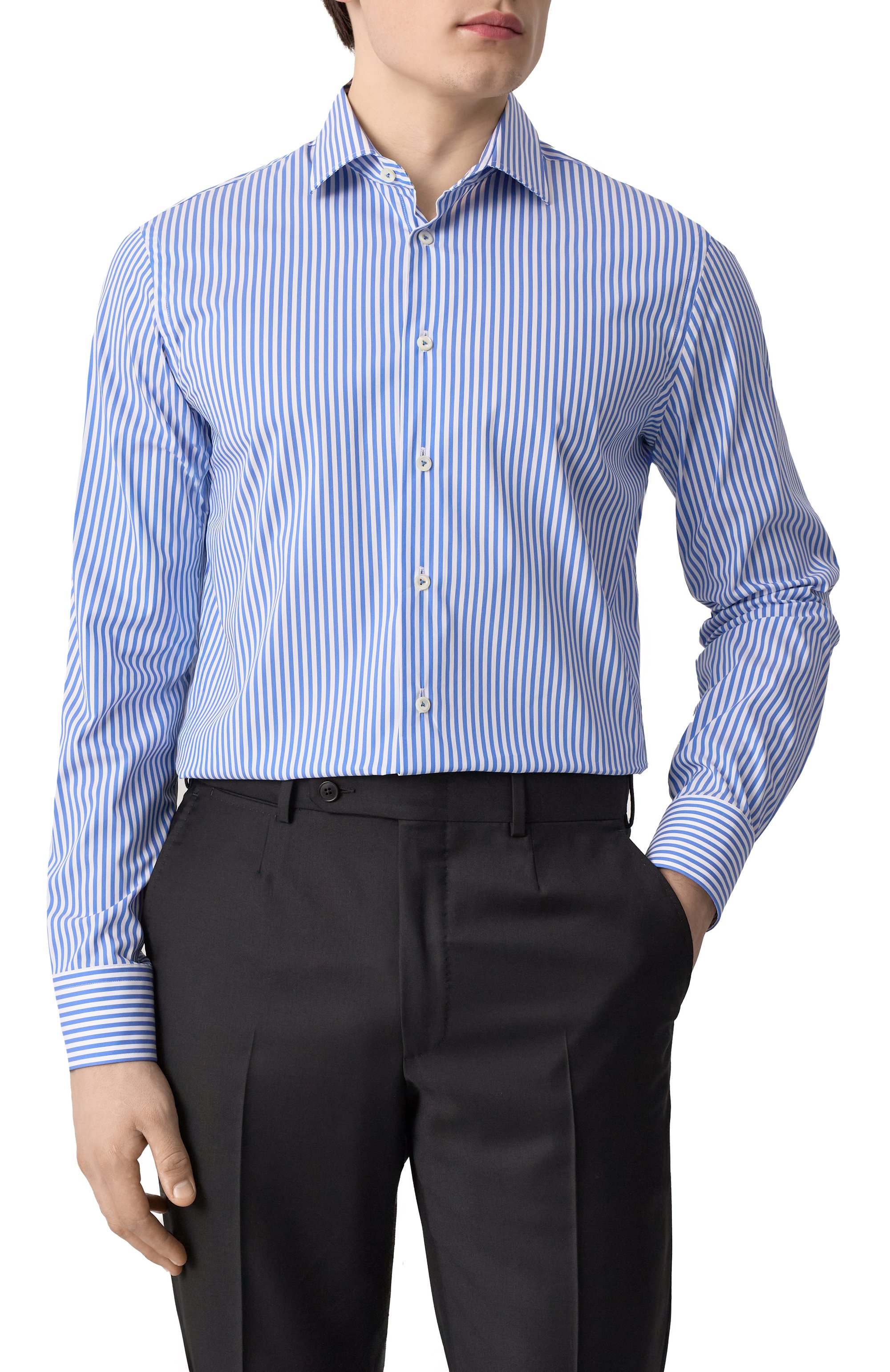 Хлопковая сорочка VAN LAACK, арт. VL-RIK0S-SF/151896, фото 3