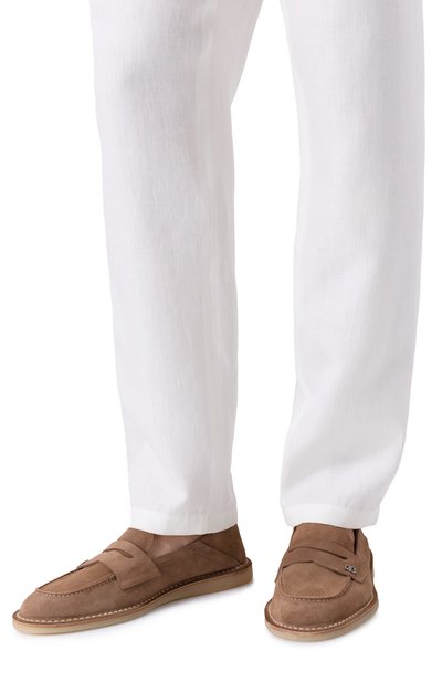 Замшевые пенни-лоферы new florio DOLCE & GABBANA, арт. A50739/AS707, фото 3