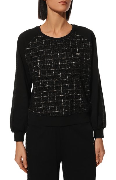 Хлопковый свитшот LIU JO, арт. TF2287 J6144, фото 3