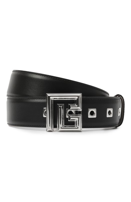 Кожаный ремень Balmain DM1WJ016/LVTL Чёрный DM1WJ016/LVTL