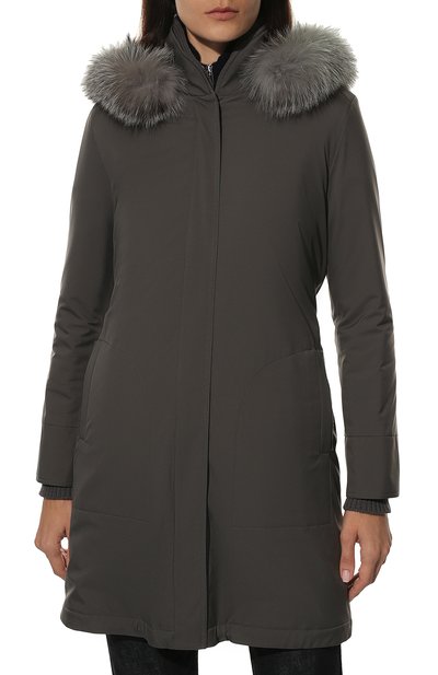 Парка с меховой отделкой капюшона LORO PIANA, арт. FAE5502, фото 3