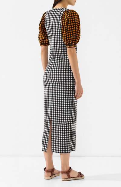 Платье в клетку KENZO, арт. 2R0884912, фото 4