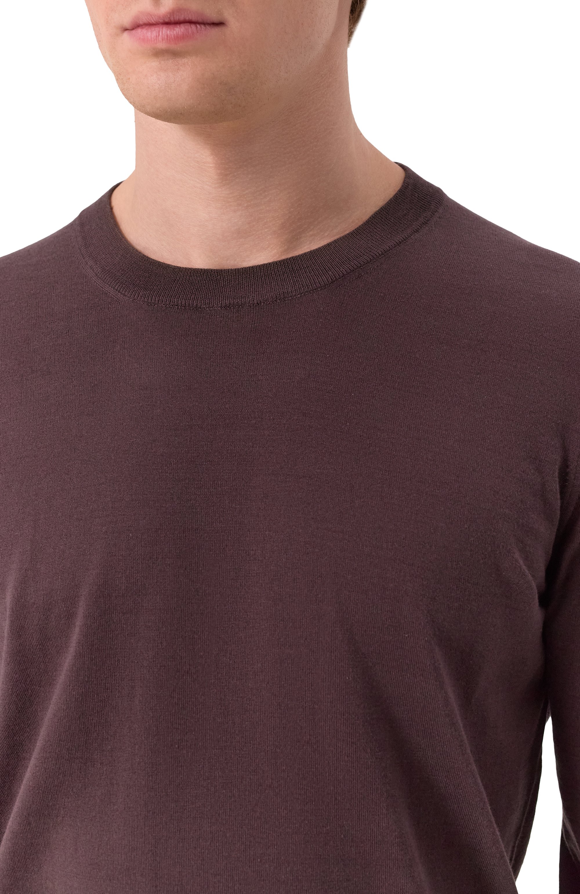 Хлопковый джемпер BRUNELLO CUCINELLI, арт. M2900100, фото 5