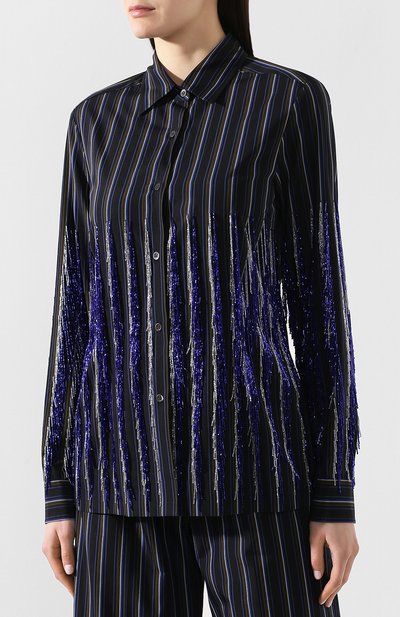 Хлопковая блузка DRIES VAN NOTEN, арт. 191-30715-7046, фото 3