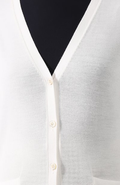 Кашемировый кардиган RALPH LAUREN кремового цвета по цене 166500 руб., арт. 290741770, фото 5 Кашемировый кардиган RALPH LAUREN, арт. 290741770, фото 5