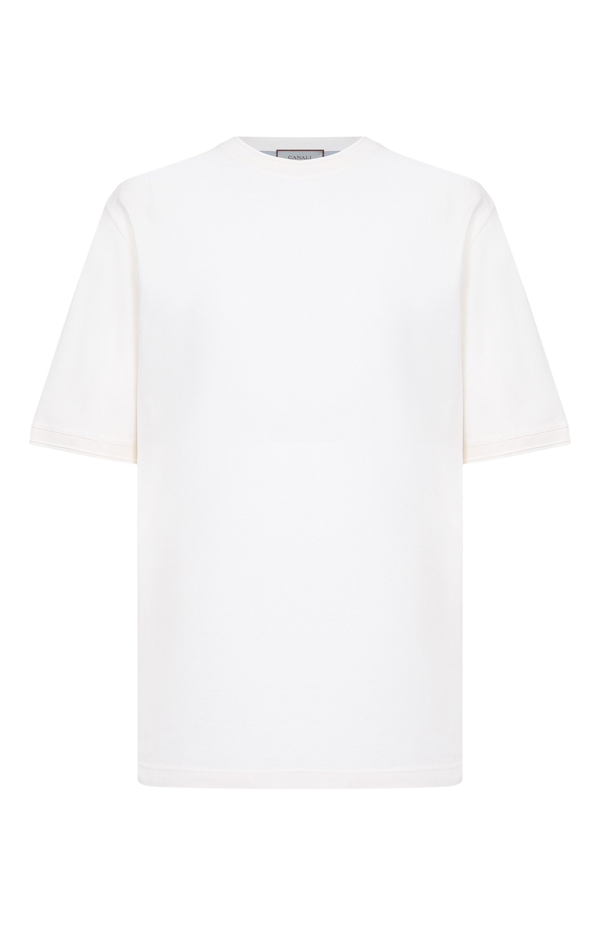 Хлопковая футболка CANALI, арт. T0931/MJ02439, фото 1