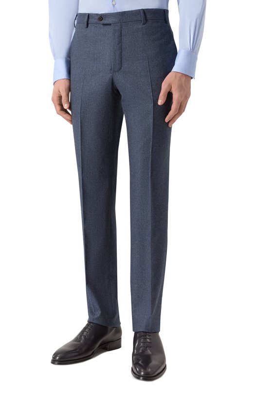 Шерстяной костюм Corneliani 266005-2618111_SET Синий  266005-2618111_SET Фото 4