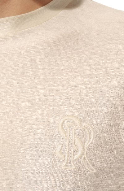 Шелковая футболка STEFANO RICCI, арт. MNH3102170/K0002N, фото 5