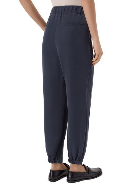 Шелковые брюки GIORGIO ARMANI, арт. GW003476/TE13643, фото 4