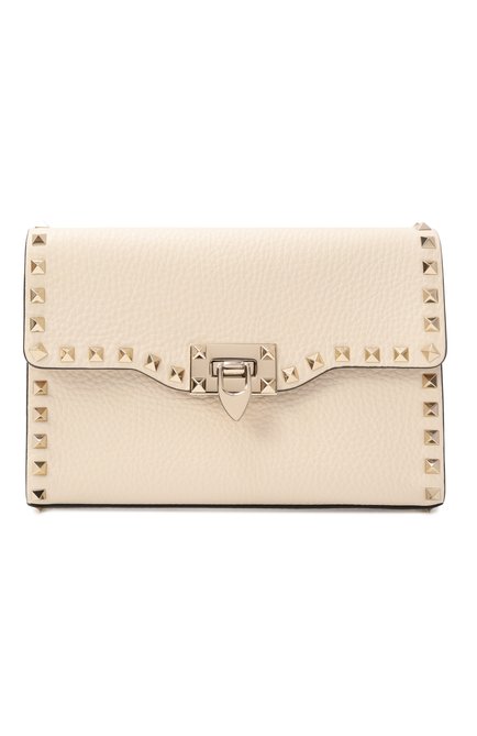 Женская сумка rockstud small VALENTINO кремвого цвета по цене 0 руб., арт. 6W2B0181/VSF | Фото 1