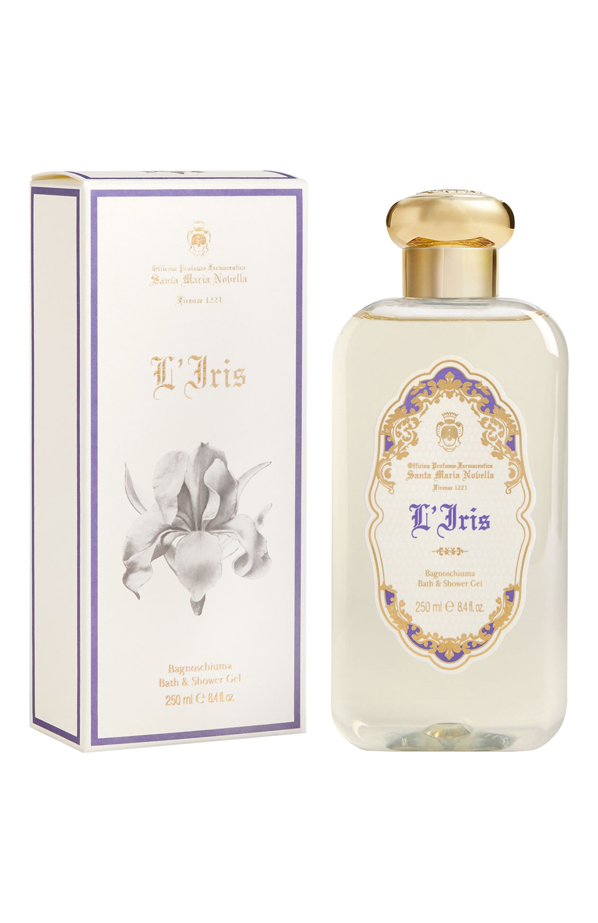 Гель для душа l'iris (250ml) SANTA MARIA NOVELLA, арт. SMN3232304, фото 2