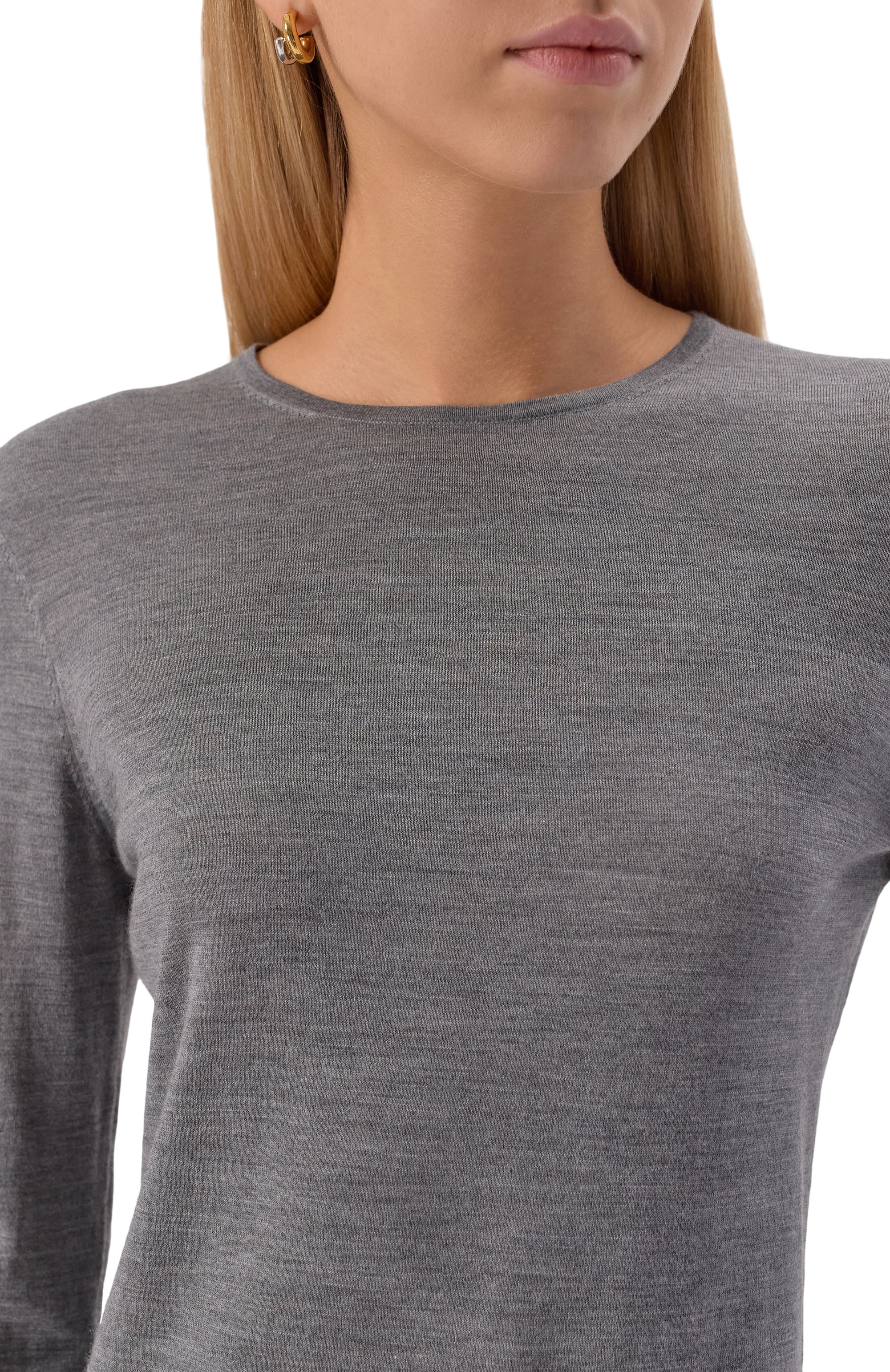 Пуловер из шерсти и шелка 12 STOREEZ, арт. 134033, фото 5