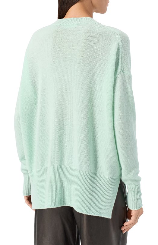 Кашемировый свитер Jil Sander J02GP0013/J13206 Зелёный  J02GP0013/J13206 Фото 4