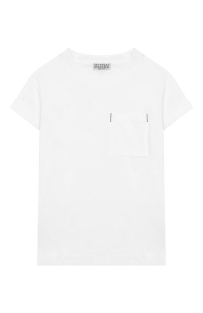 Хлопковая футболка BRUNELLO CUCINELLI, арт. B0T81T458A