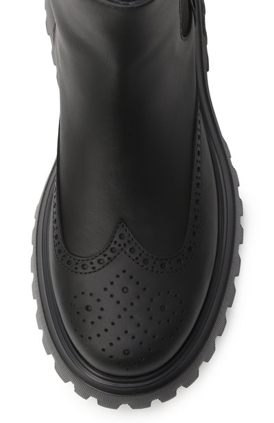 Кожаные челси DOLCE & GABBANA, арт. DA5295/A1403/37-39, фото 4