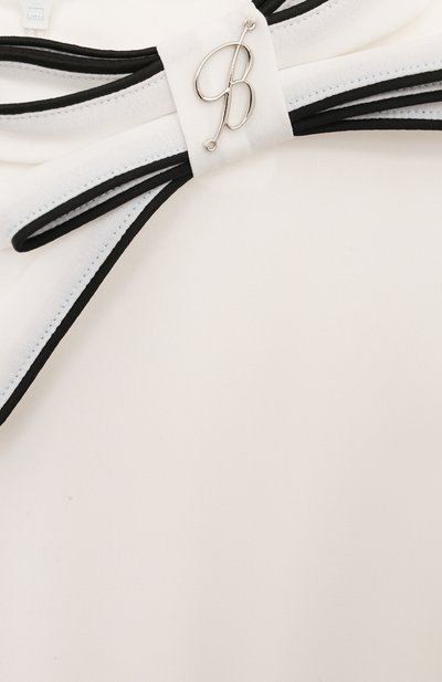 Платье BLUMARINE черно-белого цвета по цене 18800 руб., арт. IF4036/T2614, фото 3 Платье BLUMARINE, арт. IF4036/T2614, фото 3