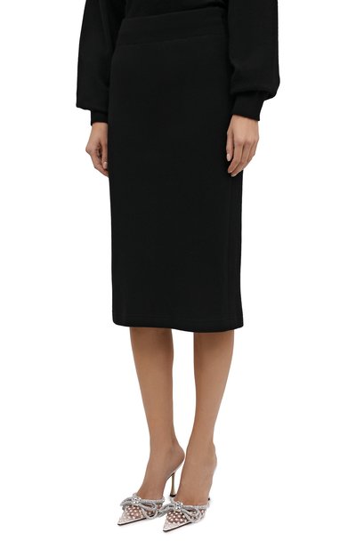 Юбка из шерсти и кашемира PRADA, арт. 131098-1Y5V-F0002-212, фото 3