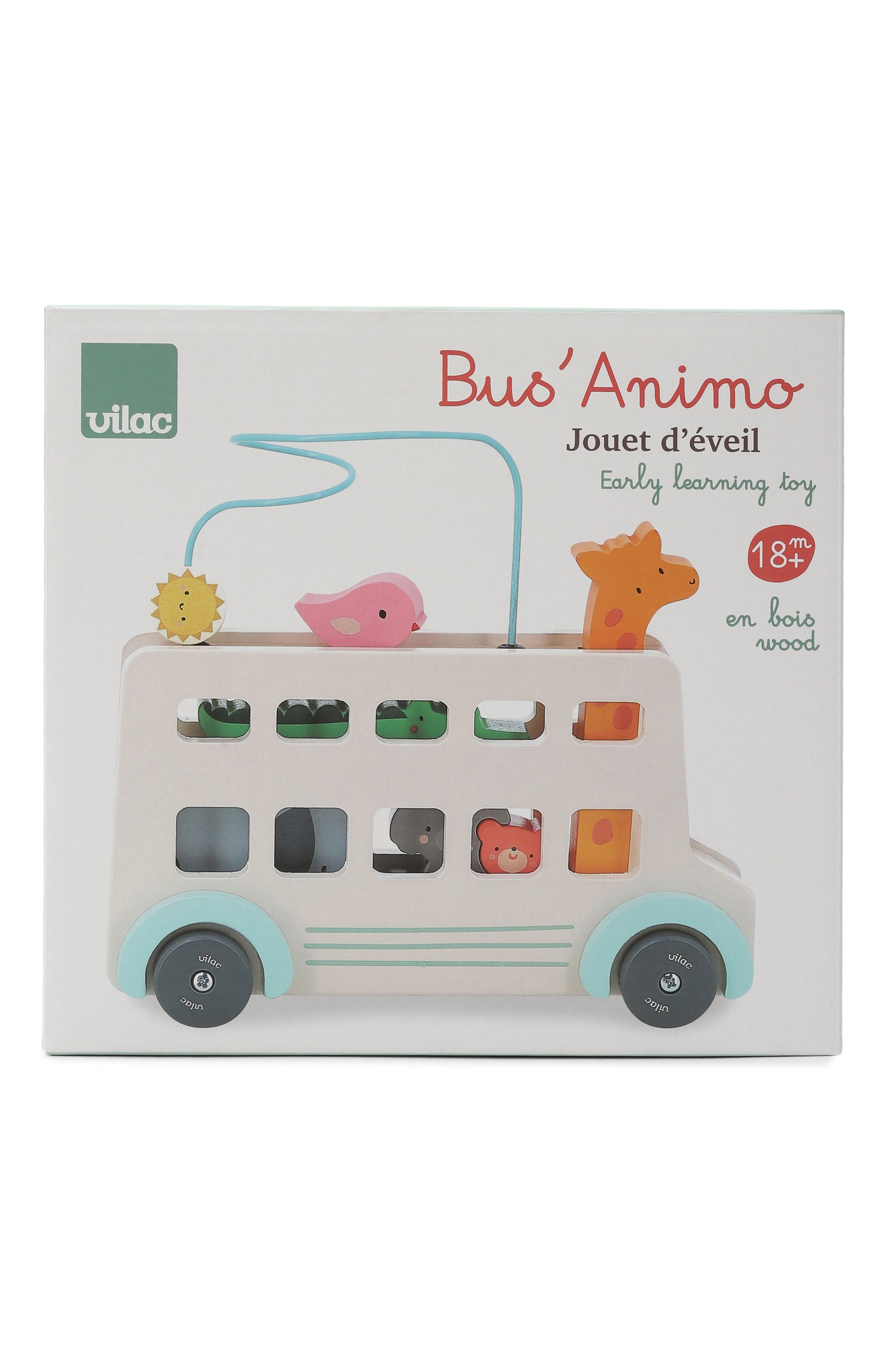 Игровой набор автобус с животными VILAC, арт. 7106, фото 2