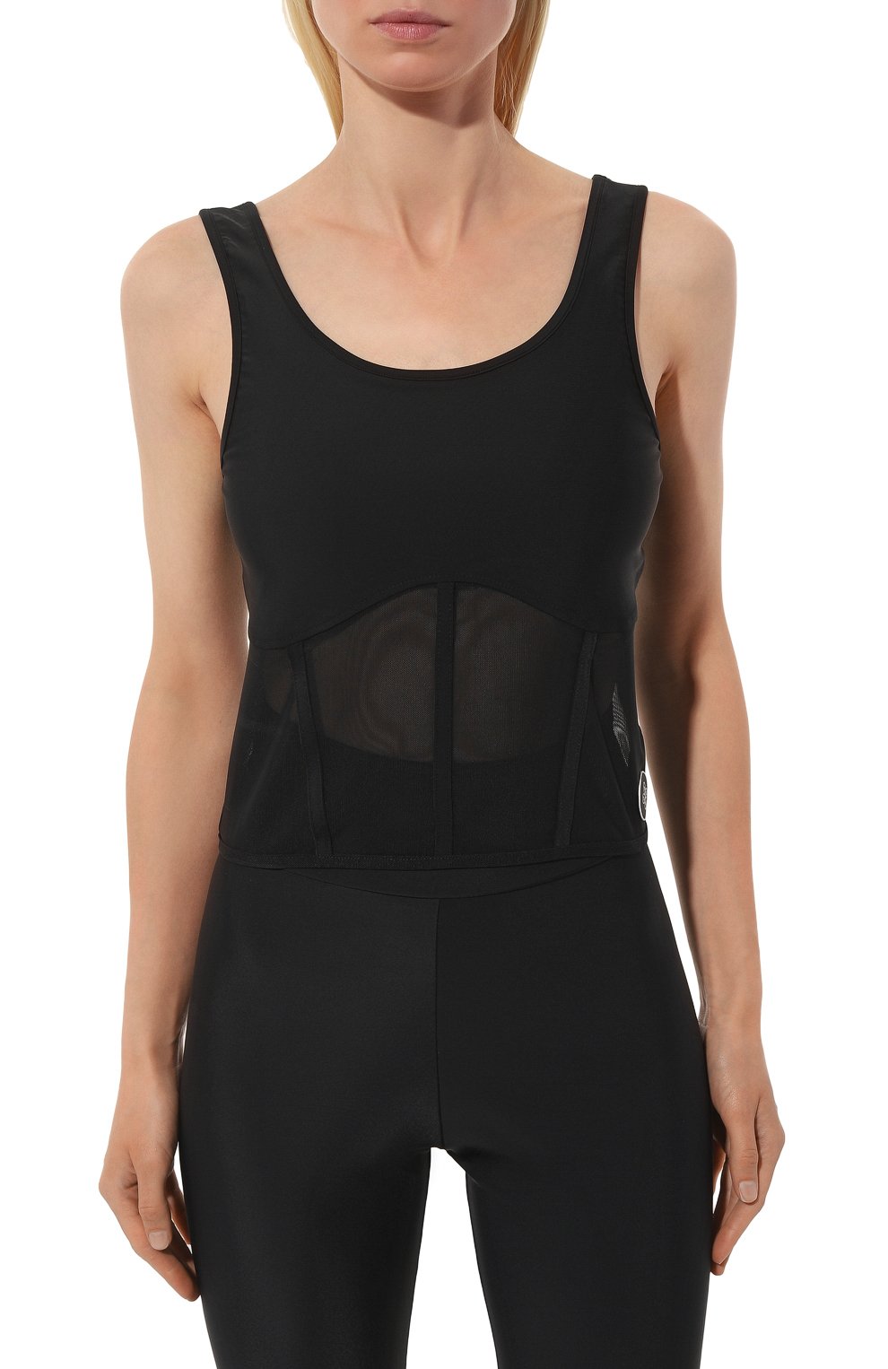 Топ EVERREVER черного цвета по цене 5290 руб., арт. RE-T-BL-09, фото 3 Топ EVERREVER, арт. RE-T-BL-09, фото 3