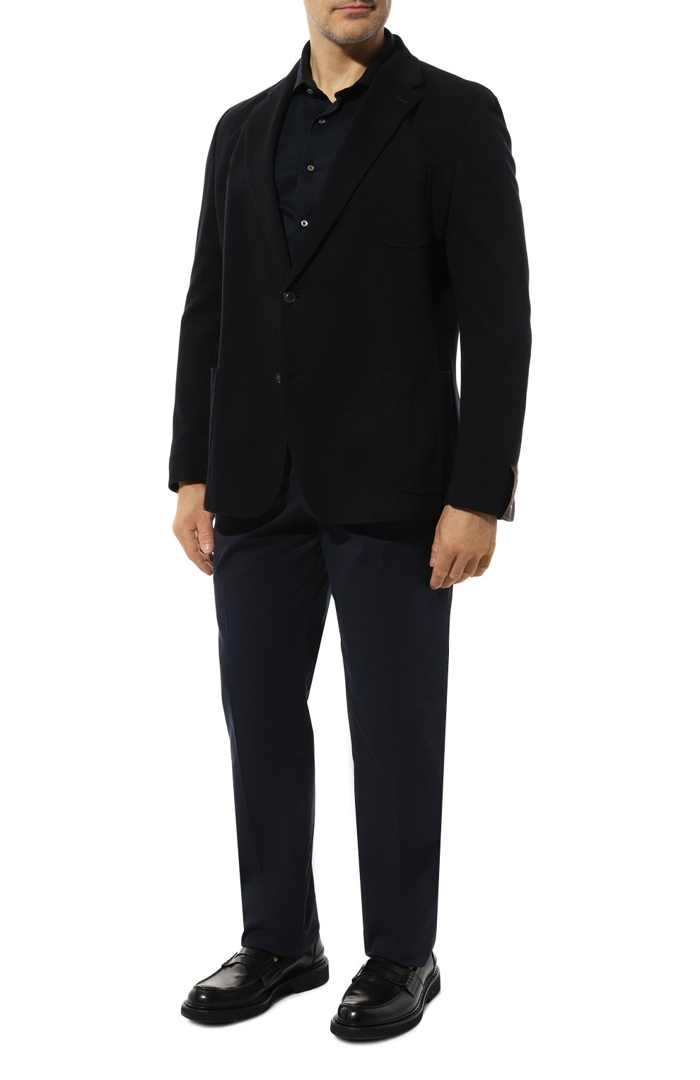 Хлопковые брюки BRUNELLO CUCINELLI, арт. M289LE1450, фото 2