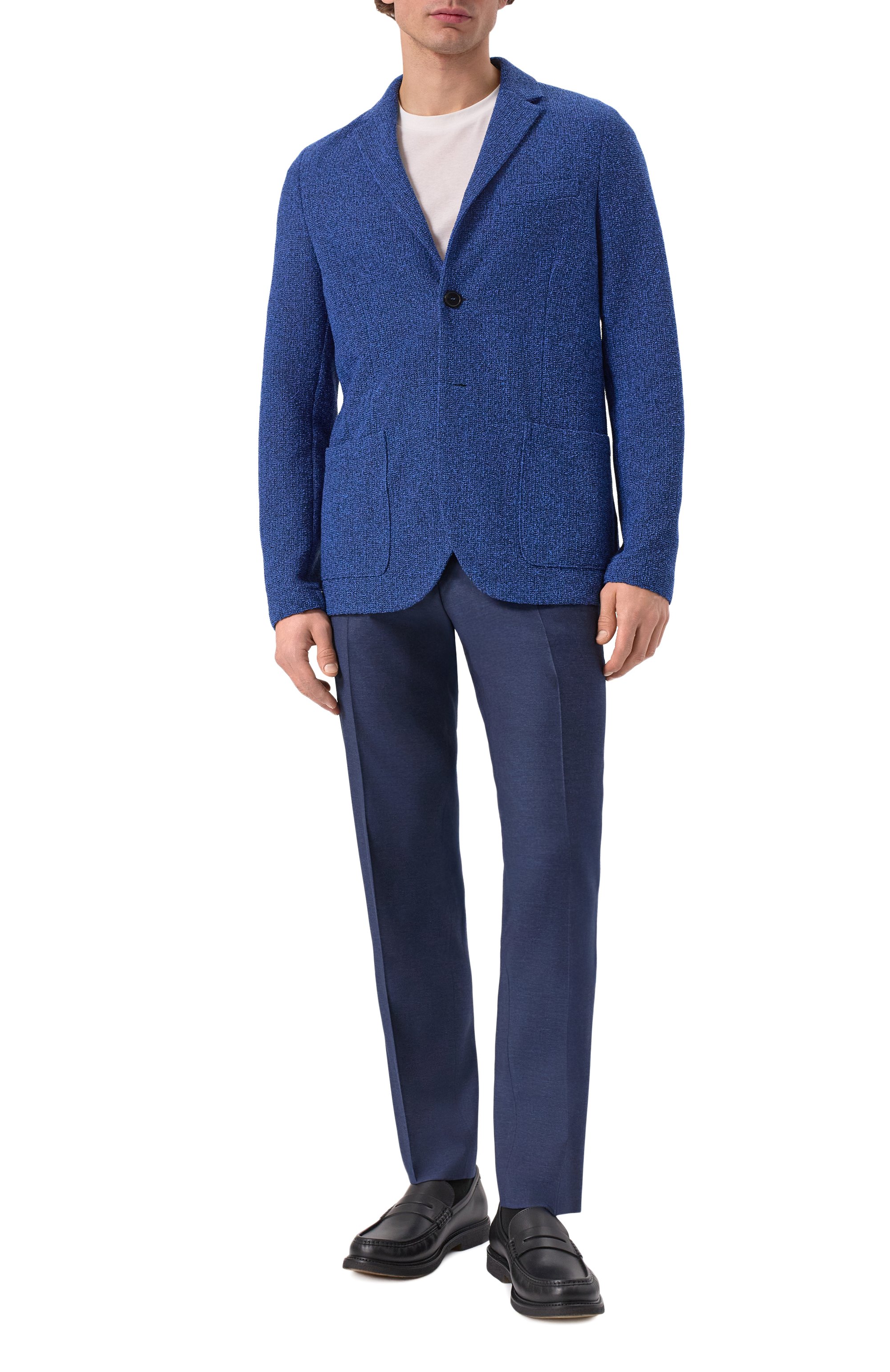 Хлопковый пиджак HARRIS WHARF LONDON, арт. C8Z22PXE, фото 3