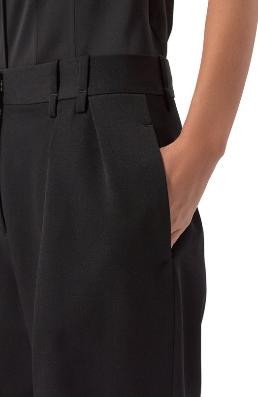 Шерстяные брюки Jil Sander J01KA0194/J40021 Чёрный  J01KA0194/J40021 Фото 5