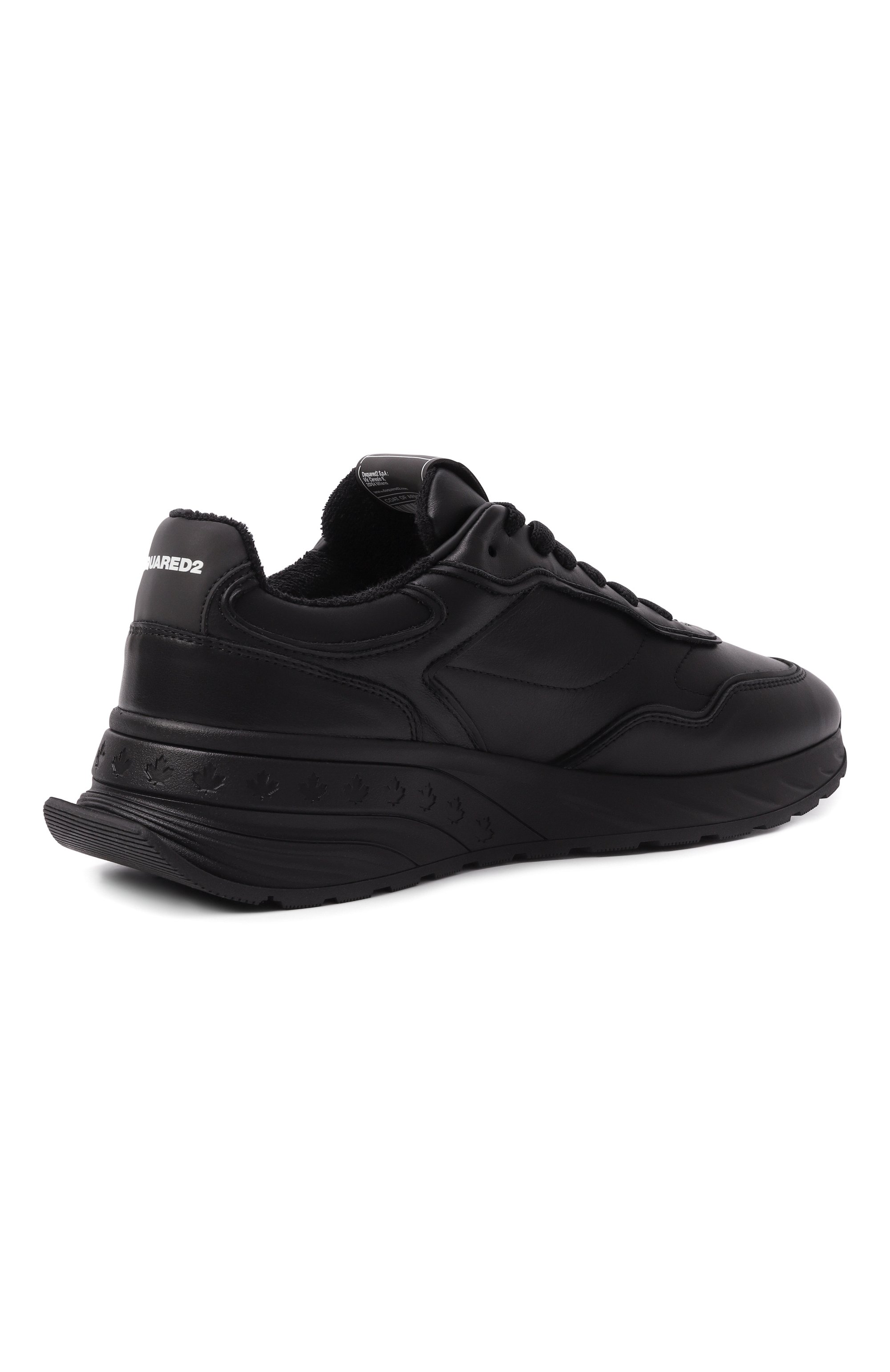 Кожаные кроссовки sprinter DSQUARED2, арт. SNM0401/35605520, фото 5