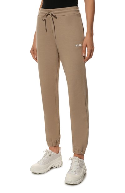 Хлопковые джоггеры MSGM, арт. 3341MDP500 227799, фото 3