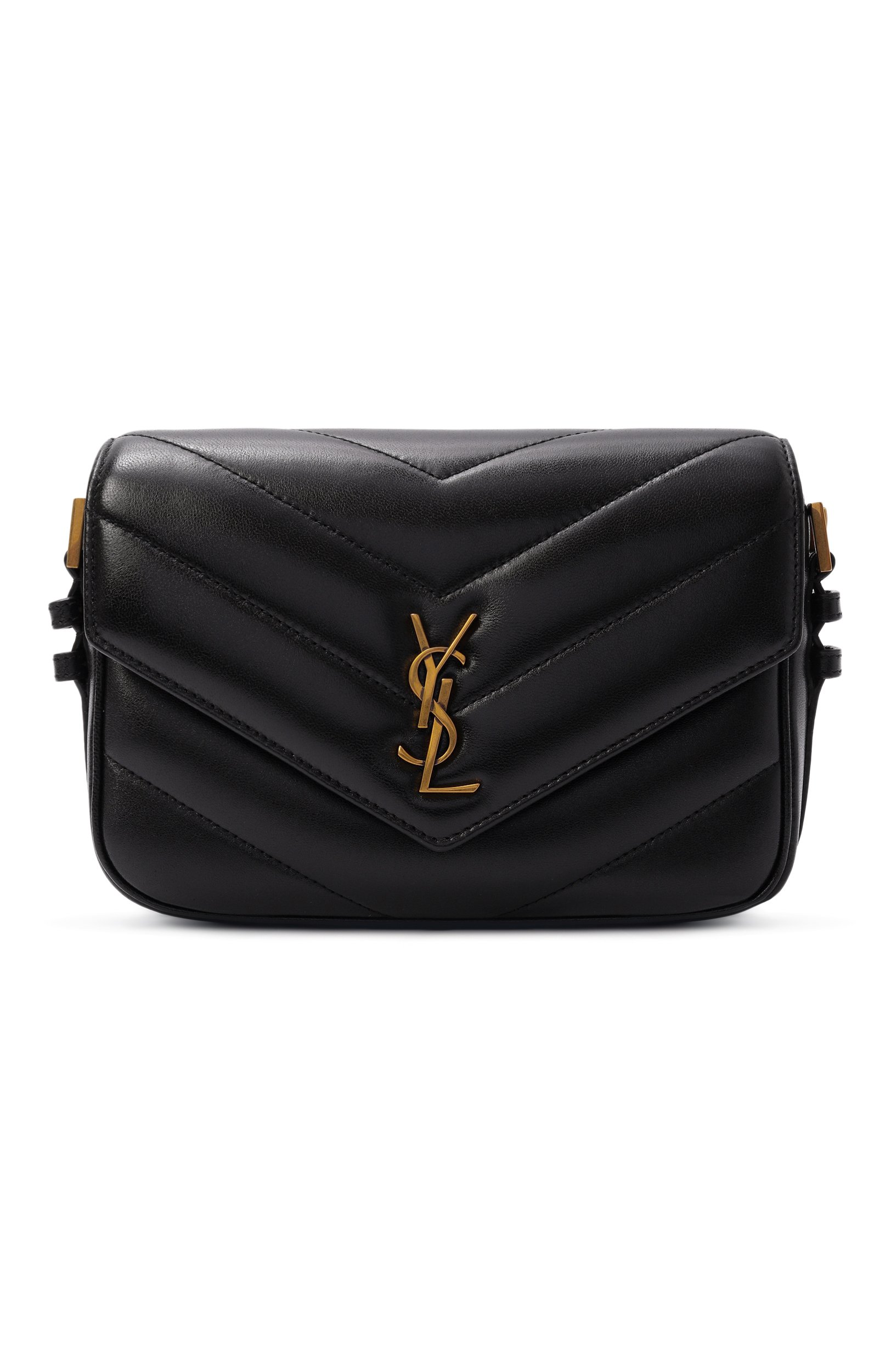 Сумка loulou toy SAINT LAURENT черного цвета по цене 277000 руб., арт. 873156/AAEAX, фото 1 Сумка loulou toy SAINT LAURENT, арт. 873156/AAEAX, фото 1