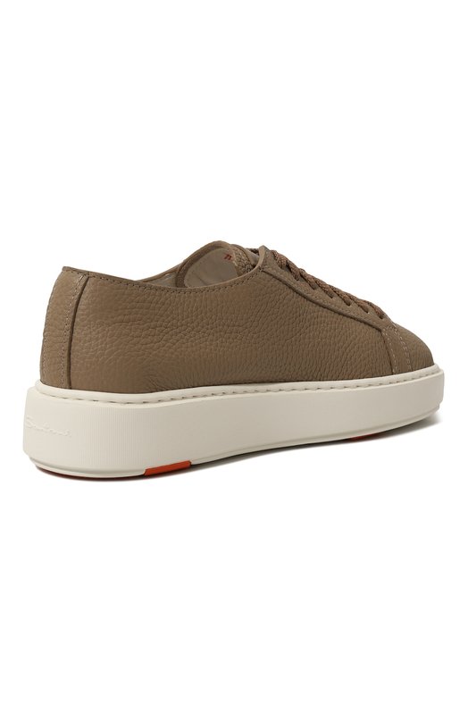 Кожаные кеды Santoni WBCD60919BARCSQ4 Коричневый  WBCD60919BARCSQ4 Фото 5