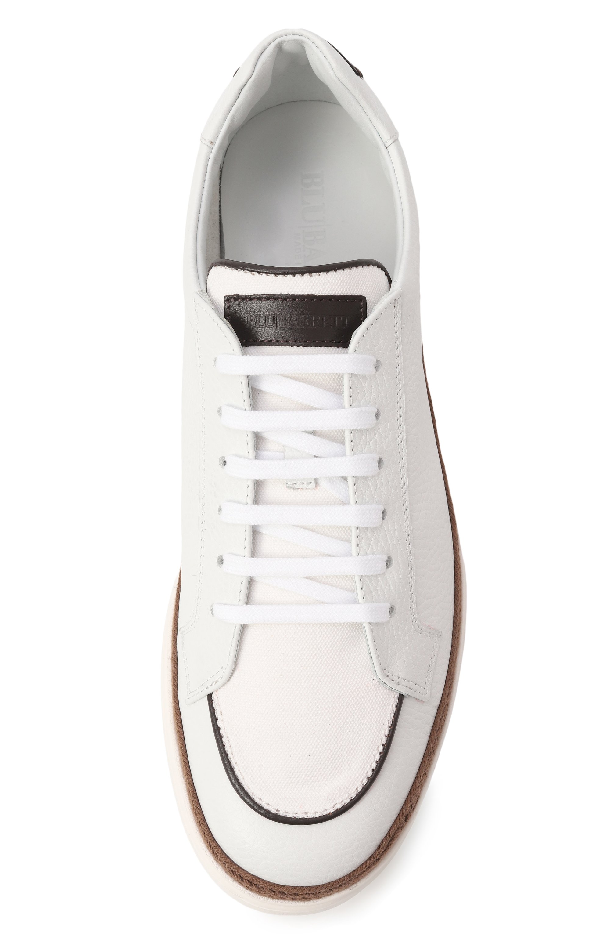 Кожаные кеды pianura BLU BARRETT, арт. PIAN-13466.2, фото 6